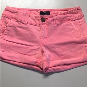 Hot pink American Eagle shorts size 0